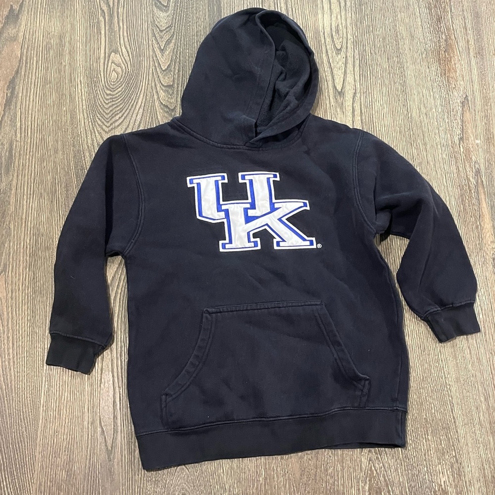 Genuine Stuff Youth Boys Sweatshirt Long Sleeve Pullover Hoodies Black Size S